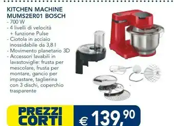 Esselunga Bosch Kitchen Machine MUMS2ER01 offerta