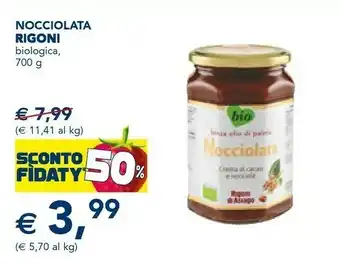 Esselunga Rigoni Di Asiago Nocciolata 700 G(ml) offerta