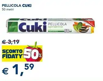 Esselunga Cuki Pellicola offerta