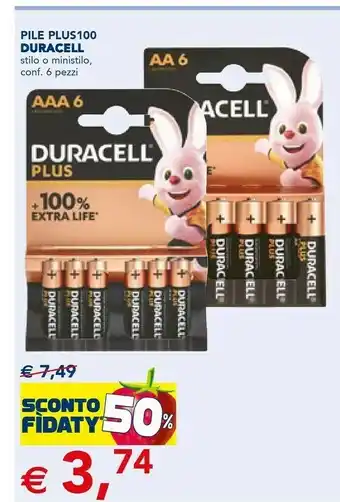 Duracell Pile Plus 100
