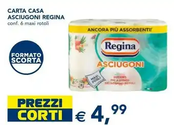 Esselunga Regina Carta Casa Asciugoni offerta