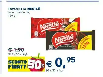 Esselunga Nestlè Cioccolato Fondente 150 G(ml) offerta