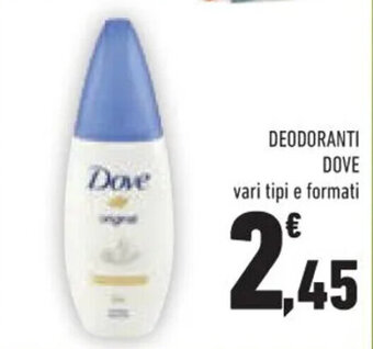 Conad DEODORANTI DOVE vari tipi offerta