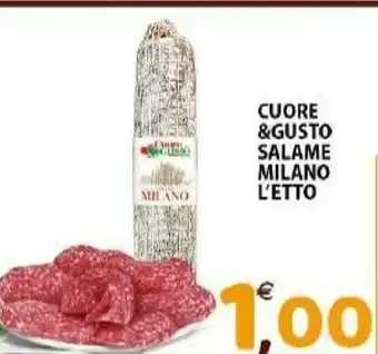 Cuore&gusto Salame Milano