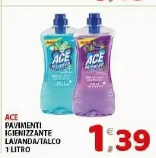 Mio Market Ace Pavimenti Igienizzante Lavanda/talco offerta
