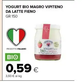 Oasi Vipiteno Yogurt Bianco Bio offerta