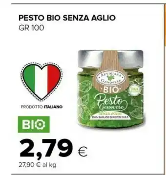 Oasi Pesto Bio Senza Aglio offerta