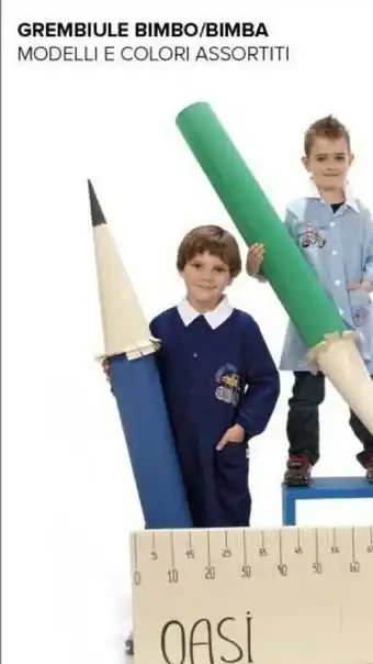 Oasi Grembiule Scuola offerta