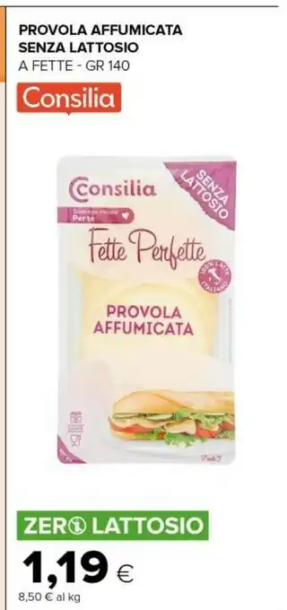 Oasi Consilia Provola Affumicata Senza Lattosio A Fette 140g offerta