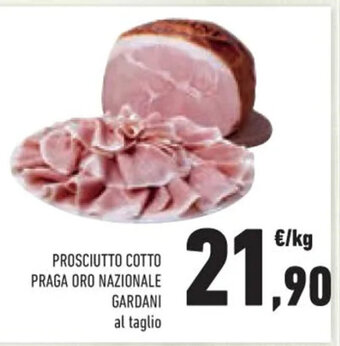 Conad PROSCIUTTO COTTO PRAGA ORO NAZIONALE GARDANI offerta