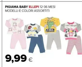 Oasi Ellepi Pigiama Baby offerta
