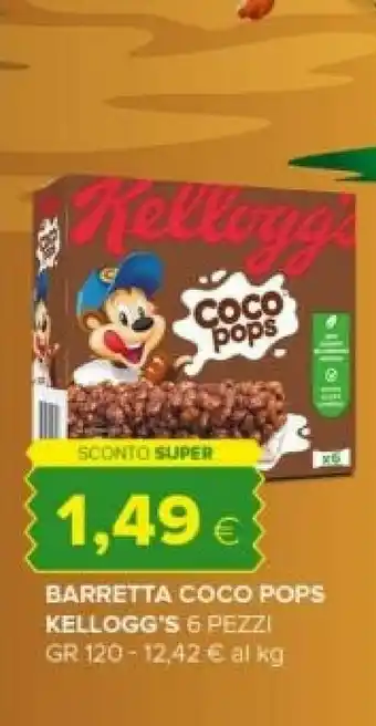 Oasi Kelloggs Barretta Coco Pops offerta