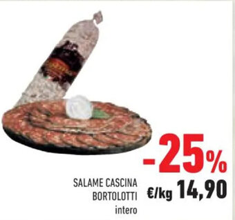 SALAME CASCINA BORTOLOTTI intero