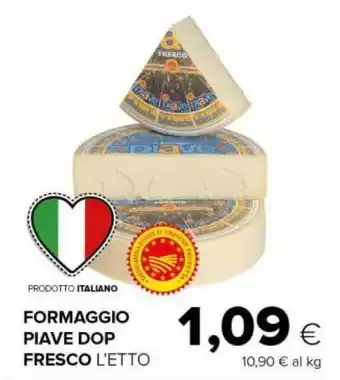 Oasi Formaggio Piave Dop Fresco offerta