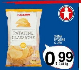 Sigma Sigma Patatine offerta