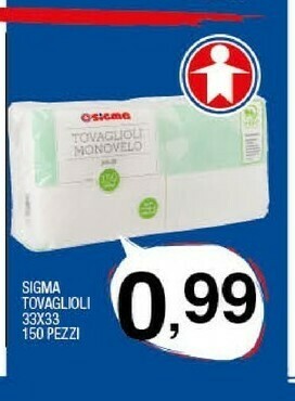 Sigma Sigma Tovaglioli offerta