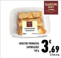 Conad City Sapori & idee involtini primavera offerta