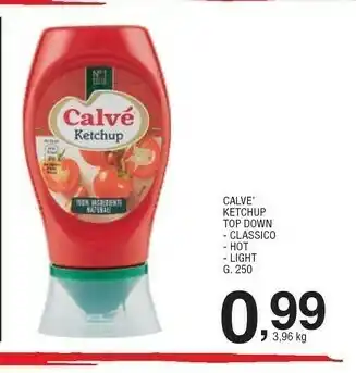 Sigma Calvè Ketchup Top Down offerta