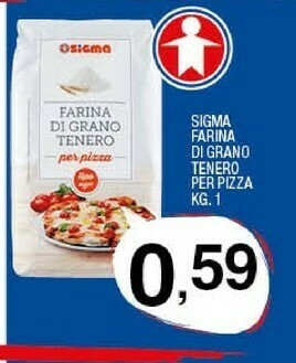 Sigma Sigma Farina Di Grano Tenero Per Pizza 1000g offerta