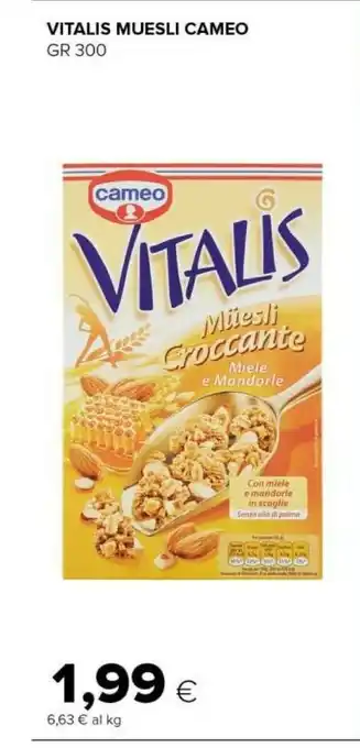 Tigre Vitalis Cameo Muesli offerta