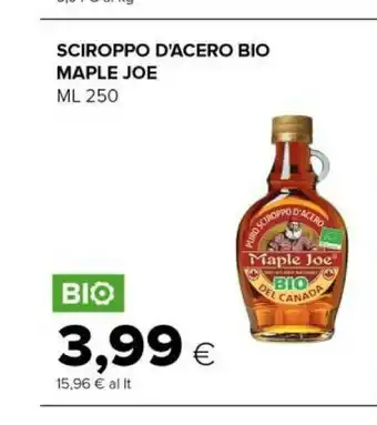 Tigre Maple joe Puro Sciroppo D'Acero Del Canada 250 G(ml) offerta
