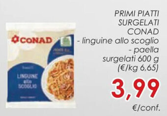Conad PRIMI PIATTI SURGELATI CONAD 600 g offerta