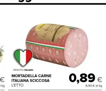 Tigre Mortadella Carne Italiana Sciccosa offerta
