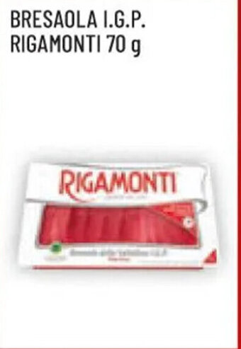 Conad BRESAOLA I.G.P. RIGAMONTI 70 g offerta