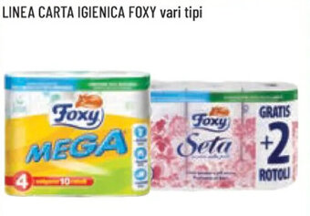 Conad LINEA CARTA IGIENICA FOXY vari tipi offerta