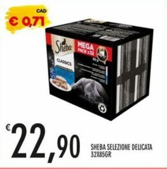 Moby Dick SHEBA SELEZIONE DELICATA 32X85GR offerta