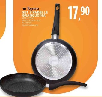 Conad Tognana SET 2 PADELLE GRANCUCINA offerta
