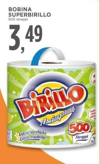 Conad BOBINA SUPERBIRILLO 500 strappi offerta