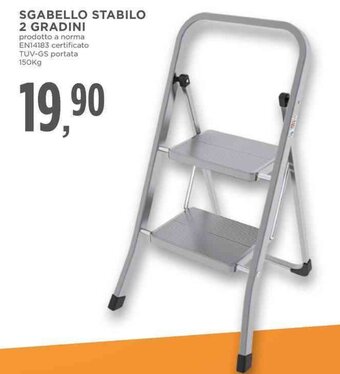 Conad SGABELLO STABILO 2 GRADINI offerta