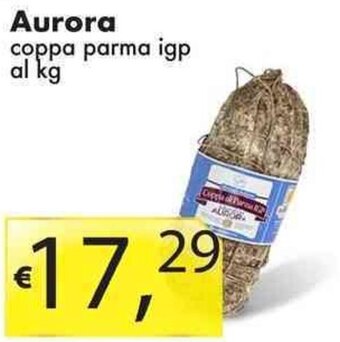 Aurora coppa parma igp al kg