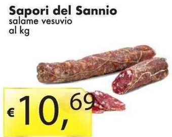 Sugros Sapori del Sannio salame vesuvio al kg offerta