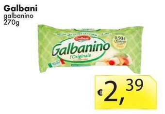 Sugros Galbani galbanino 270g offerta