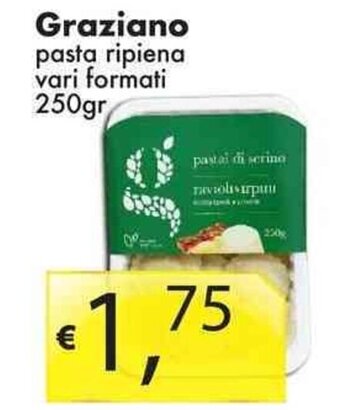 Graziano pasta ripiena vari formati 250gr