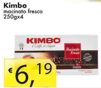 Kimbo macinato fresco 250gx4