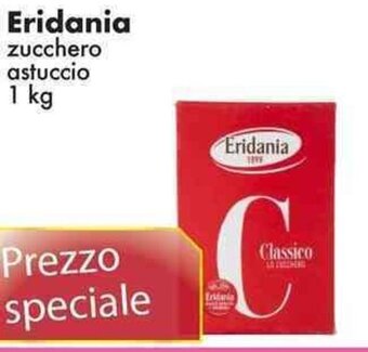 Sugros Eridania zucchero astuccio 1 kg offerta