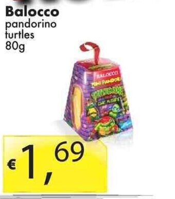 Balocco pandorino turtles 80g