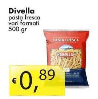 Sugros Divella pasta fresca vari formati 500 gr offerta