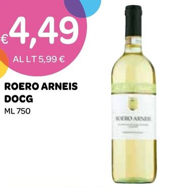ROERO ARNEIS DOCG ML 750