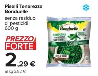 Carrefour Piselli Tenerezza Bonduelle 600 g offerta