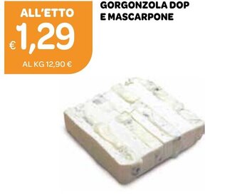 Ekom GORGONZOLA DOP E MASCARPONE offerta