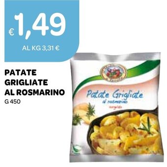 Ekom PATATE GRIGLIATE AL ROSMARINO G 450 offerta