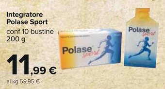 Carrefour Integratore Polase Sport conf 10 bustine 200 g offerta
