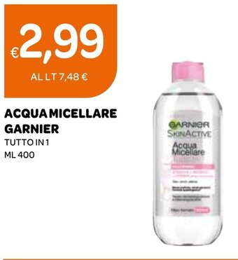 ACQUA MICELLARE GARNIER TUTTO IN 1 ML 400