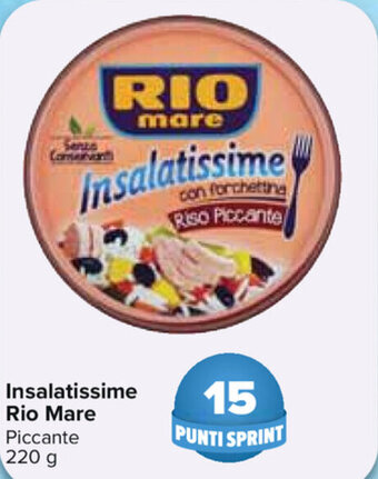 Carrefour Rio Mare Insalatissime 220g offerta