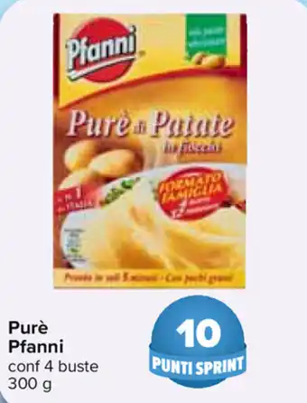 Carrefour Pfanni Purè 300g offerta