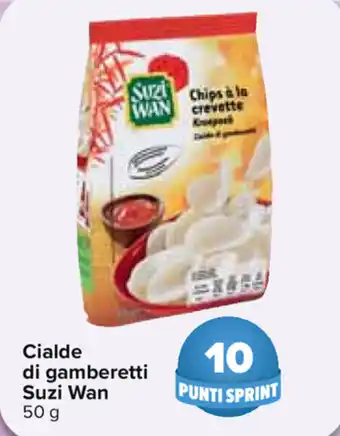Carrefour Suzi Wan Cialde di gamberetti 50g offerta